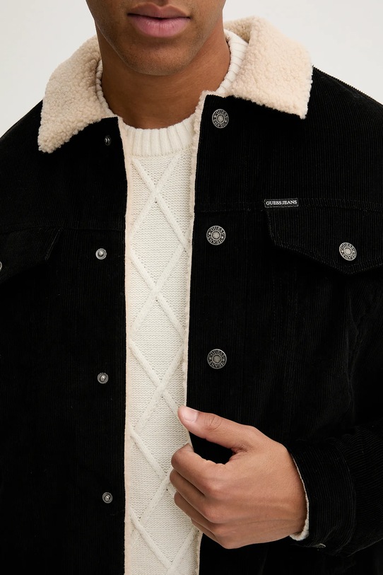 Вельветовая куртка Guess Jeans M5BL1F.W2061 чёрный