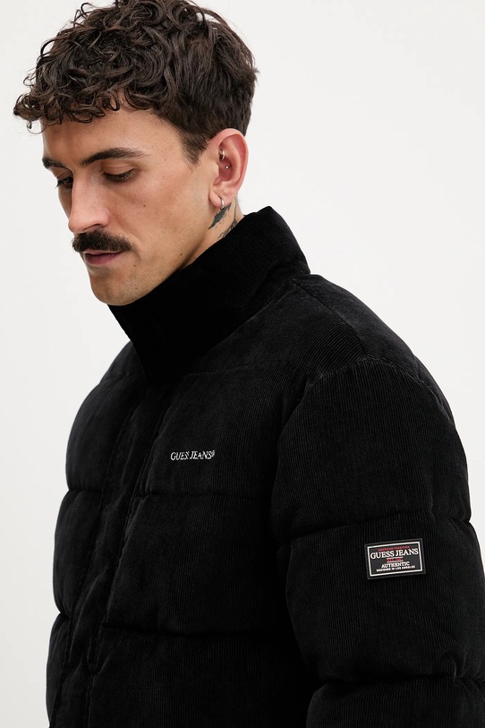 Jakna Guess Jeans črna M5BL0F.W2061