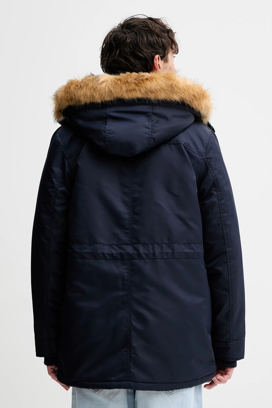 Odzież Guess Jeans parka M5BL10.WHAA2 granatowy