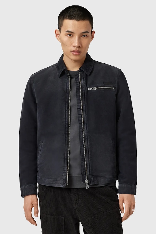 AllSaints kurtka ROTHWELL M032OD czarny AW25