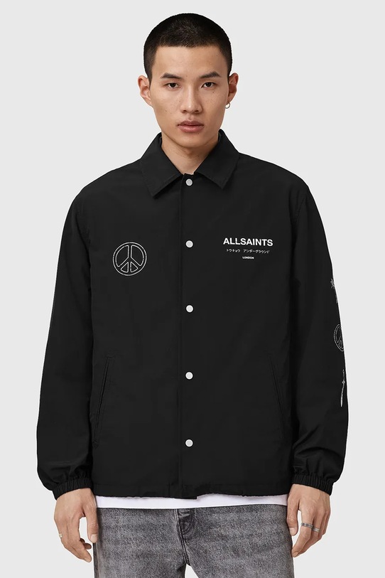 Μπουφάν AllSaints ORBITAL μαύρο M003OD