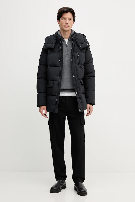 Trussardi rövid kabát F008M000013N fekete AW25