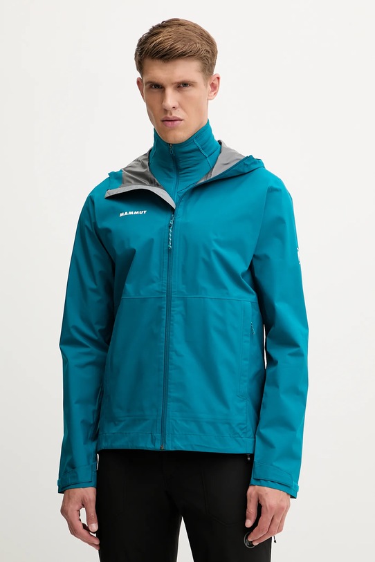 Mammut kurtka outdoorowa Linard Light pozostałe turkusowy 1010.31490