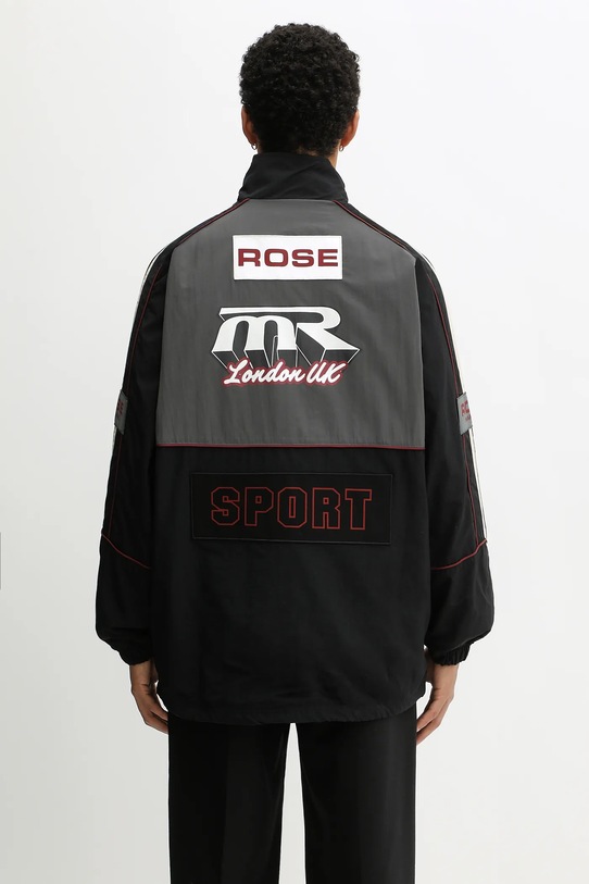 Odzież Martine Rose kurtka Hockey Pullover 121WP01009 czarny