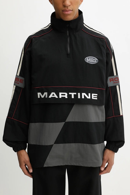 Martine Rose kurtka Hockey Pullover czarny 121WP01009