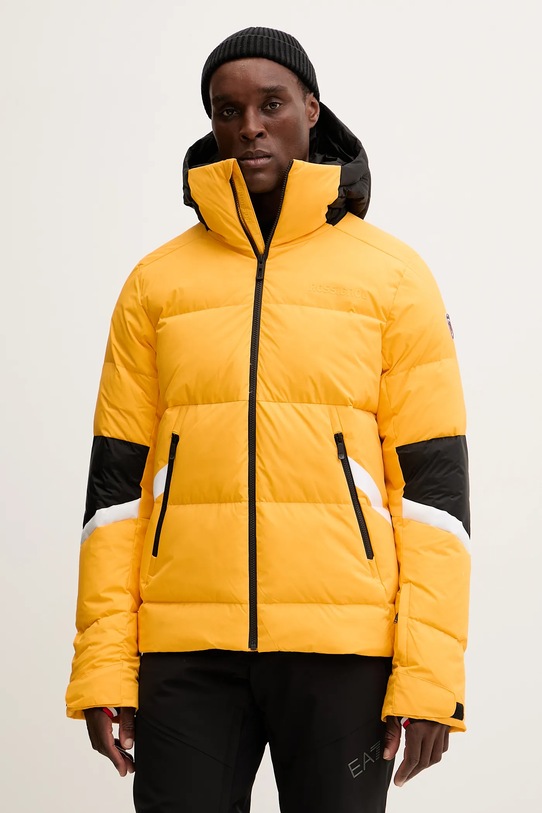 Páperová lyžiarska bunda Rossignol DAILLE zimný šport žltá RLOMJ07