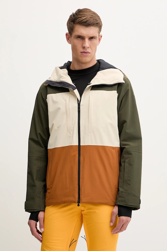 Μπουφάν για σκι Rossignol OUTERLIMITS χειμερινά σπόρ μπεζ RLOMJ21