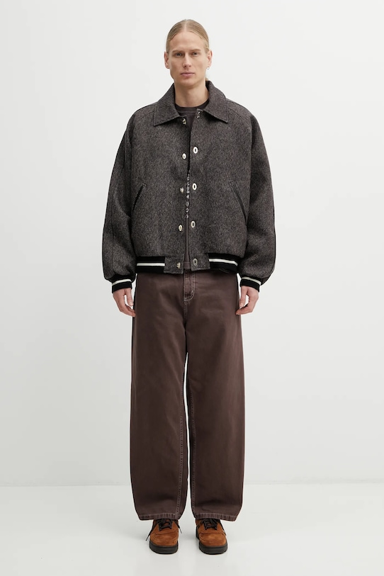 Wales Bonner kurtka wełniana Homecoming Varsity Jacket MA25JA13.WO02.903