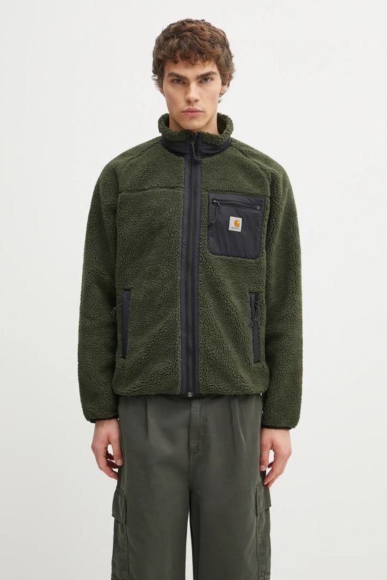 Carhartt WIP bluza polarowa Prentis Liner bez kaptura zielony I035696.32YXX