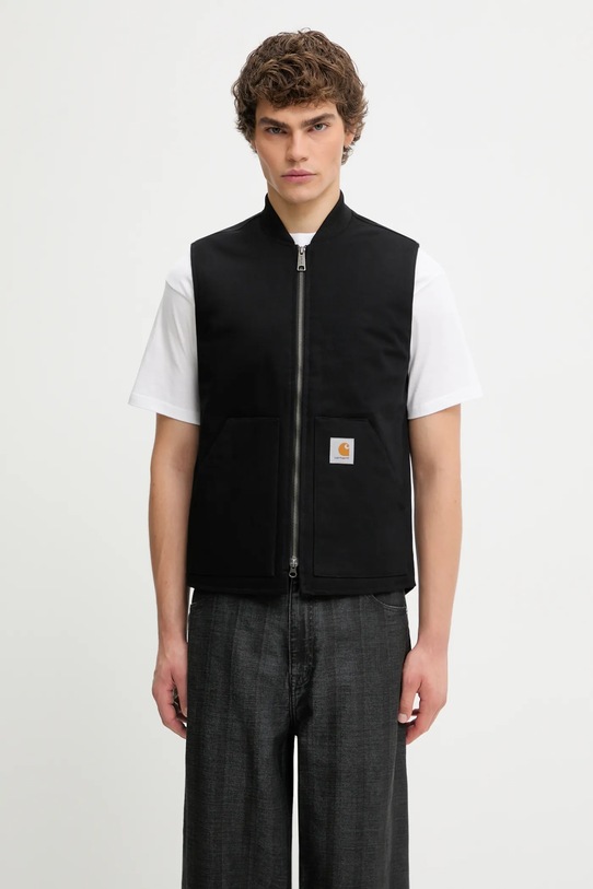 Carhartt WIP bezrękawnik Classic Vest bez kaptura czarny I035695.8901