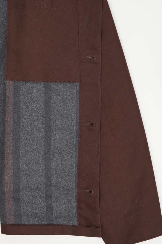 Carhartt WIP kurtka bawełniana Michigan Coat I015261.1YL01 brązowy