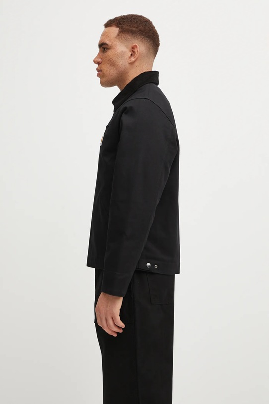 Pamučna jakna Carhartt WIP Detroit Jacket I015264.0 crna AW25