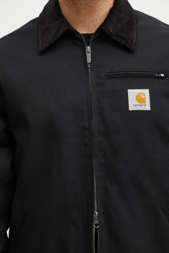 Pamučna jakna Carhartt WIP Detroit Jacket crna I015264.0