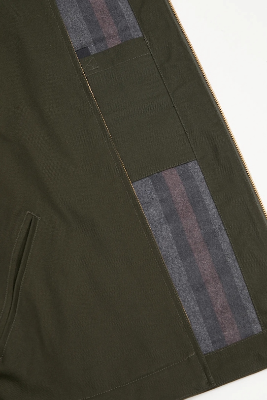 Carhartt WIP cotton jacket Detroit Jacket I015264.3CM01 green