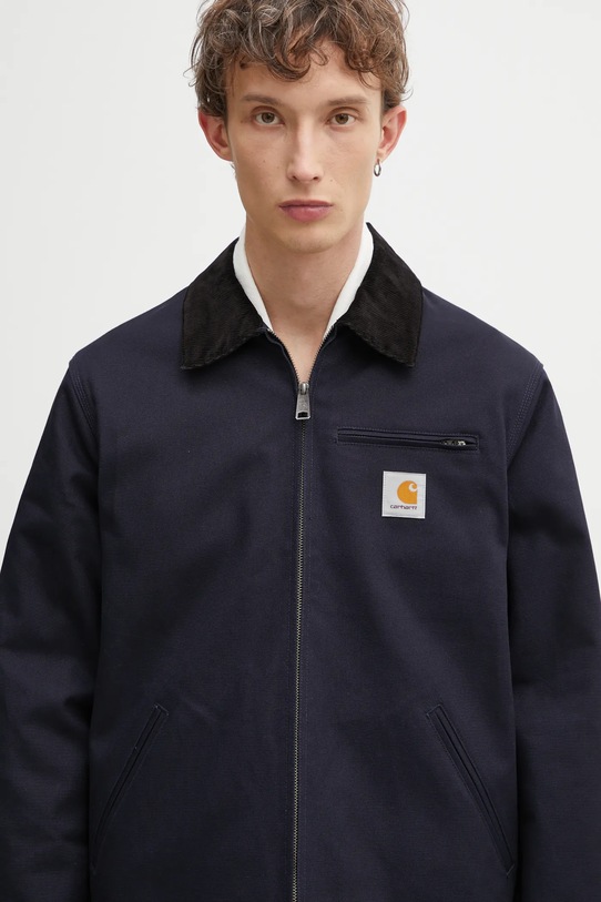Carhartt WIP kurtka bawełniana Detroit Jacket granatowy I015264.0DI01