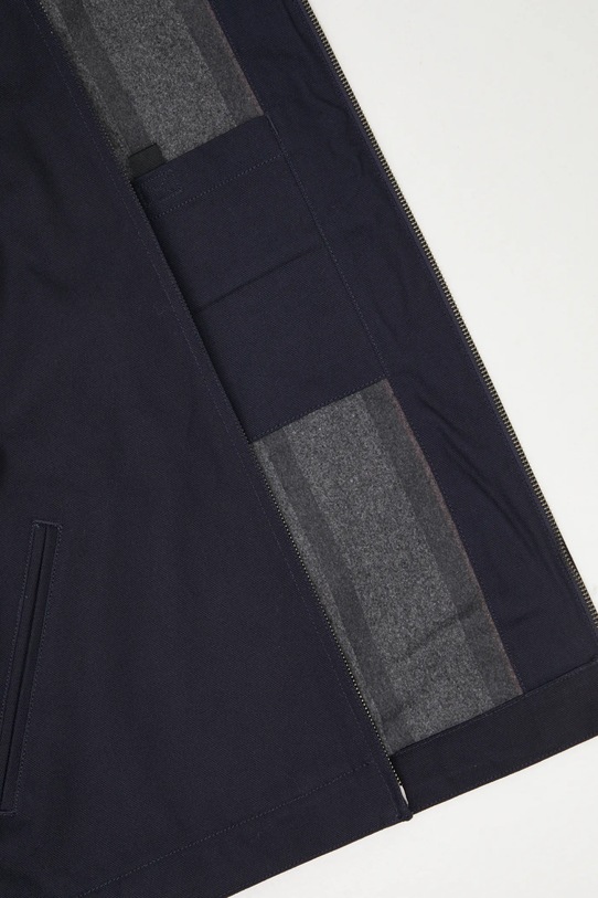 Carhartt WIP kurtka bawełniana Detroit Jacket I015264.0DI01 granatowy