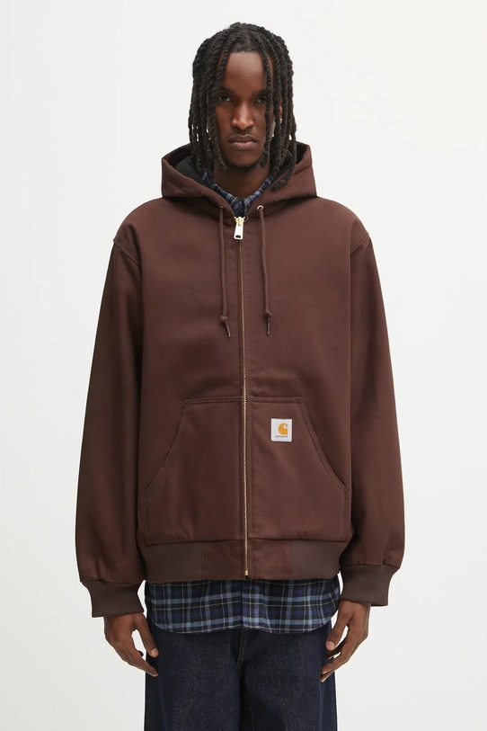 Carhartt WIP kurtka Active Jacket pozostałe brązowy I023083.4701