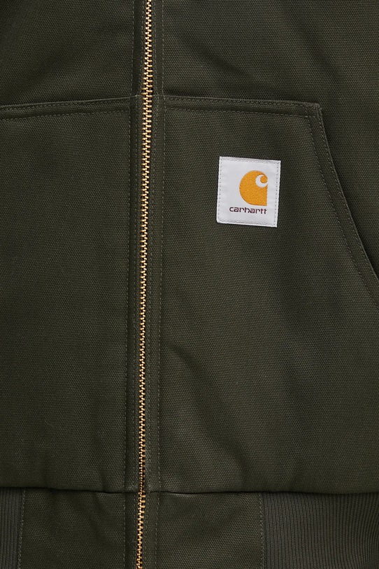 Βαμβακερό μπουφάν Carhartt WIP Active Jacket πράσινο I023083.4901