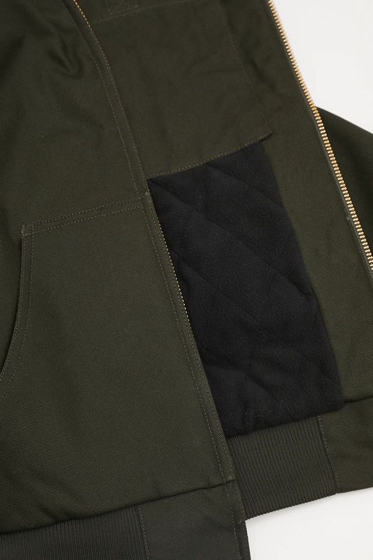 Βαμβακερό μπουφάν Carhartt WIP Active Jacket I023083.4901 πράσινο