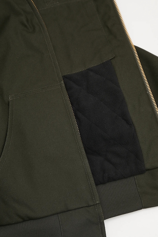 Bavlněná bunda Carhartt WIP Active Jacket I023083.4901 zelená