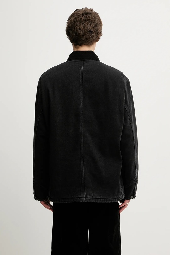 Îmbrăcăminte Carhartt WIP geacă jeans OG Chore Coat I035877.0 negru
