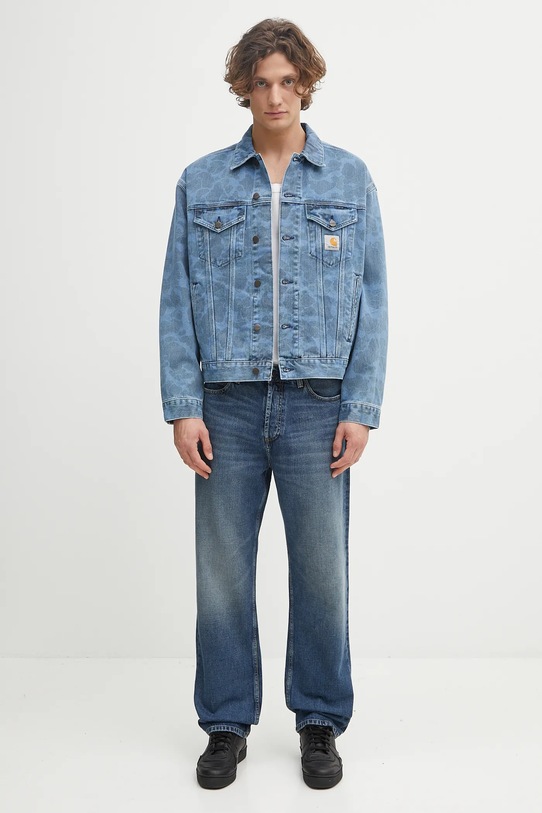 Carhartt WIP kurtka jeansowa Duck Helston Jacket I033766.2I235