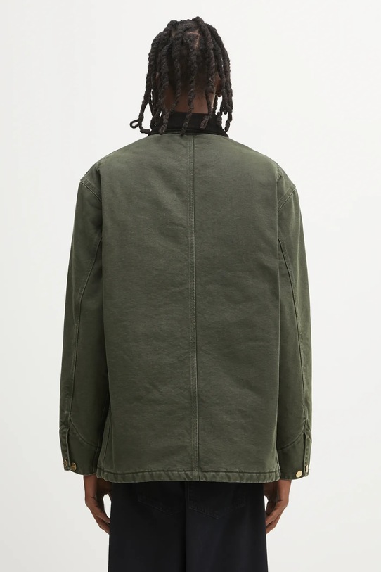 Odzież Carhartt WIP kurtka bawełniana OG Chore Coat I035613.3CM4O zielony