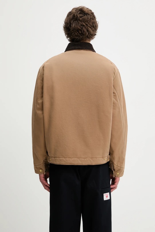 Odzież Carhartt WIP kurtka bawełniana OG Detroit Jacket I035614.00S4O brązowy