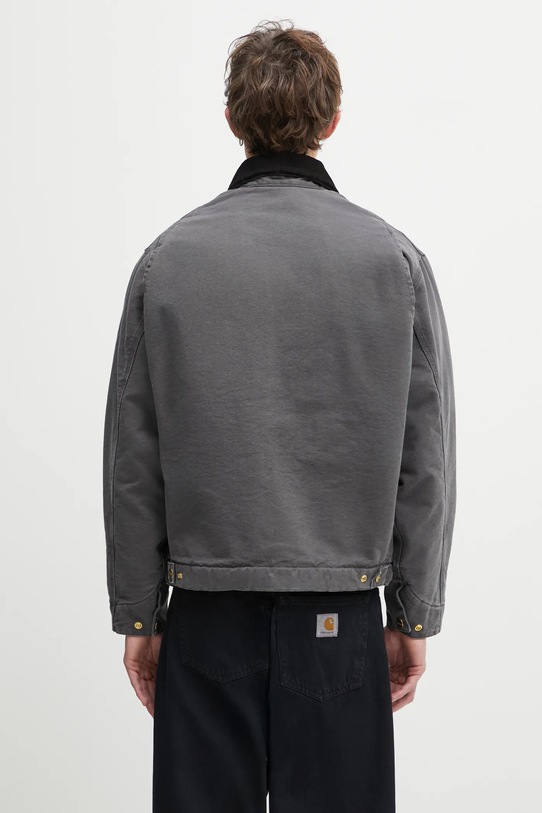 Odzież Carhartt WIP kurtka bawełniana OG Detroit Jacket I035614.3CL4O szary