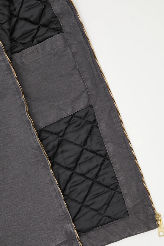 Carhartt WIP kurtka bawełniana OG Detroit Jacket I035614.3CL4O szary