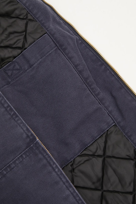 Хлопковая куртка Carhartt WIP OG Active Jacket I035891.1C4O тёмно-синий