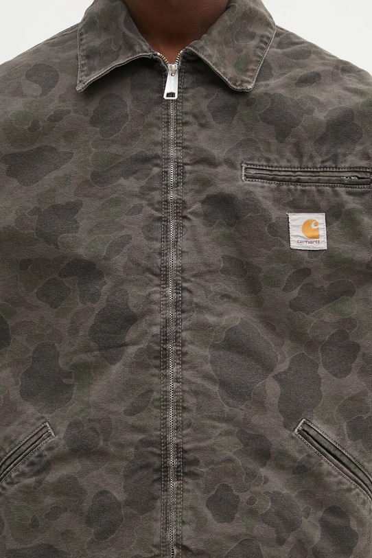 Carhartt WIP kurtka bawełniana Duck Detroit Jacket zielony I034281.3ELGD