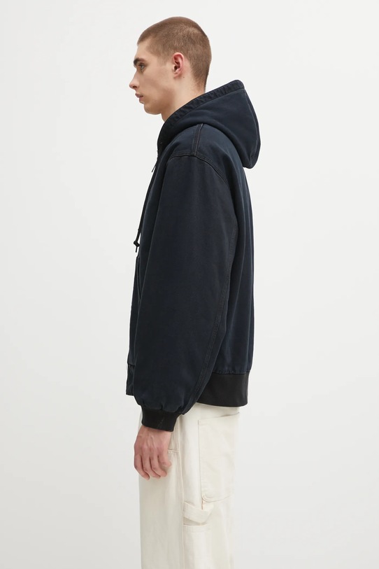 Carhartt WIP kurtka jeansowa OG Active Jacket I032232.01LF granatowy AW25