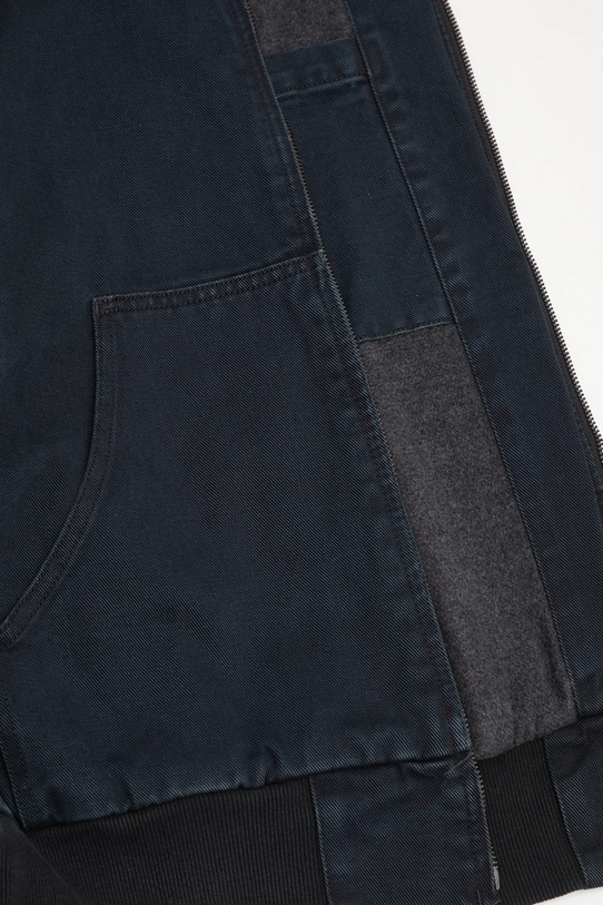 Carhartt WIP kurtka jeansowa OG Active Jacket I032232.01LF granatowy