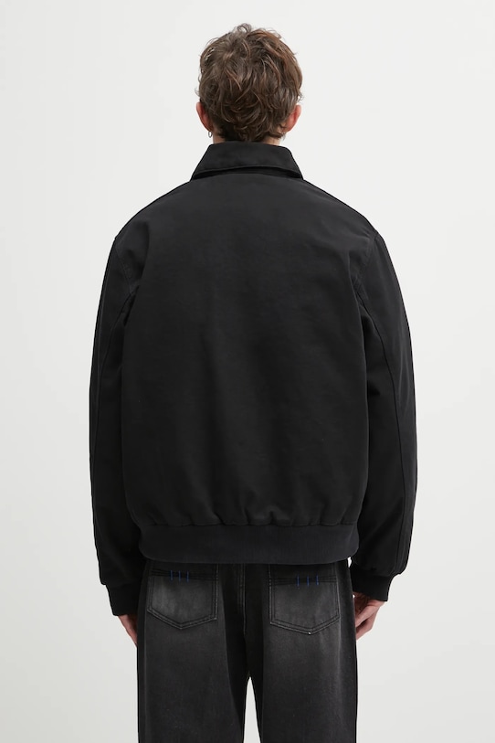 Odzież Carhartt WIP kurtka bawełniana Stanton Jacket I035617.8906 czarny