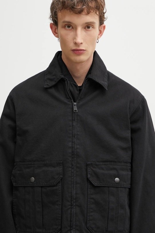 Carhartt WIP kurtka bawełniana Stanton Jacket czarny I035617.8906