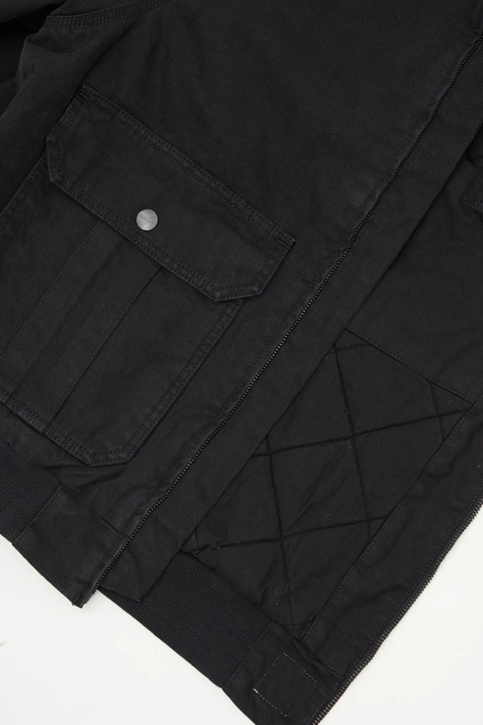 Carhartt WIP kurtka bawełniana Stanton Jacket I035617.8906 czarny