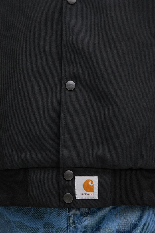 Carhartt WIP kurtka bomber z dodatkiem wełny Ray Jacket czarny I035622.8901