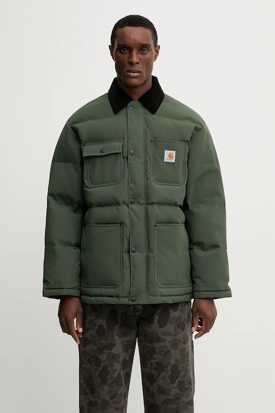 Carhartt WIP kurtka Rayler Jacket bez kaptura zielony I035798.32YXX