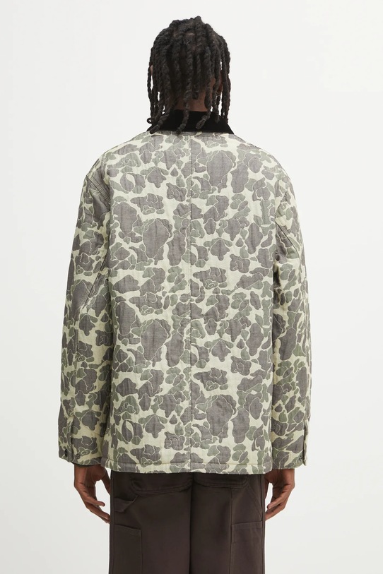 Odzież Carhartt WIP kurtka Tapestry Chore Coat I035329.3CKXX zielony