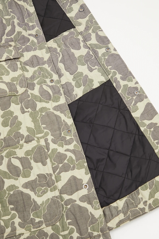 Carhartt WIP jacket Tapestry Chore Coat I035329.3CKXX green