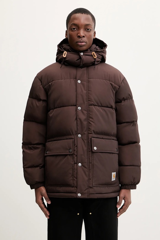 Carhartt WIP kurtka Brent Jacket pozostałe brązowy I035361.33HXX