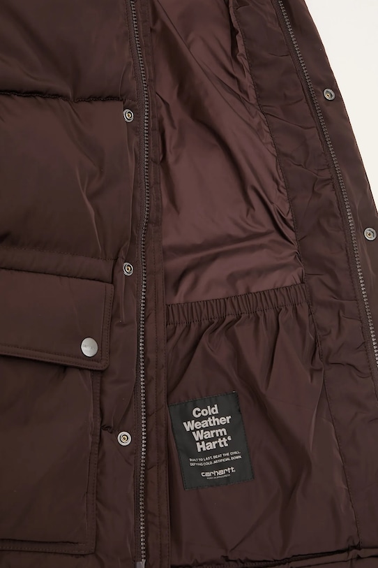 Carhartt WIP kurtka Brent Jacket I035361.33HXX brązowy