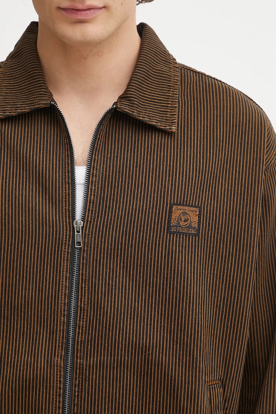 No Problemo kurtka bawełniana Nayoko brązowy NP7020304