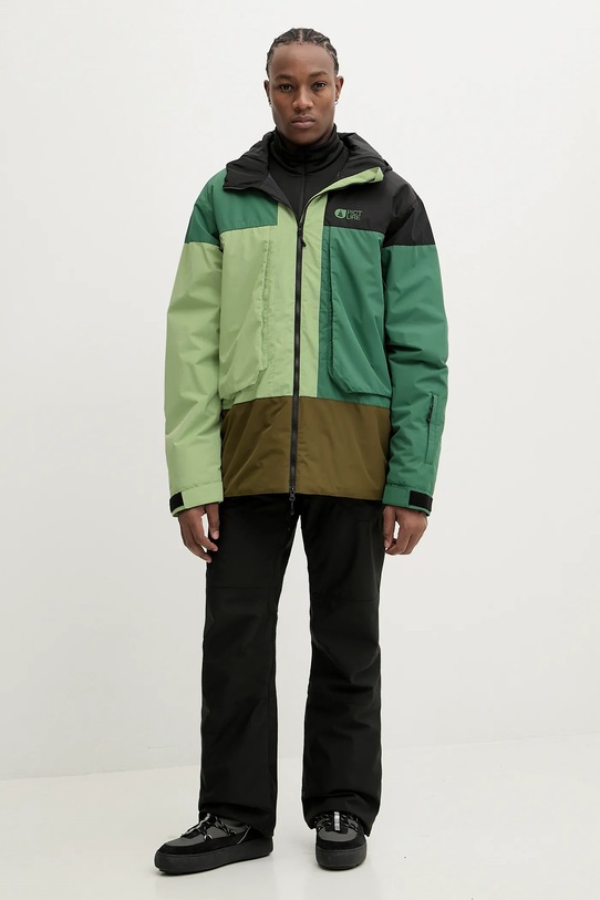 Picture kurtka narciarska Citrik MVT0577 zielony AW25