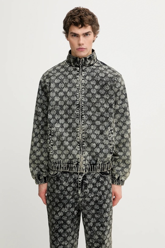 Daily Paper kurtka Velvet Track Jacket nieocieplane niebieski 2521142