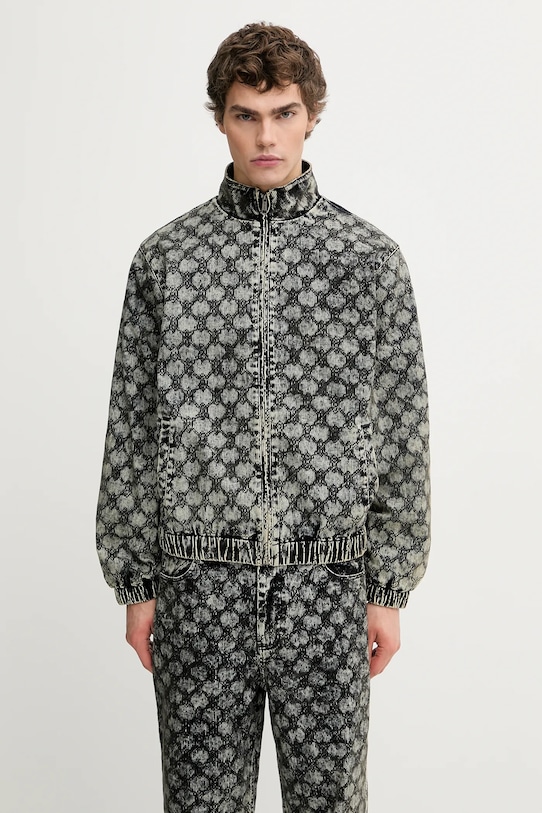 Daily Paper kurtka Velvet Track Jacket nieocieplane niebieski 2521142