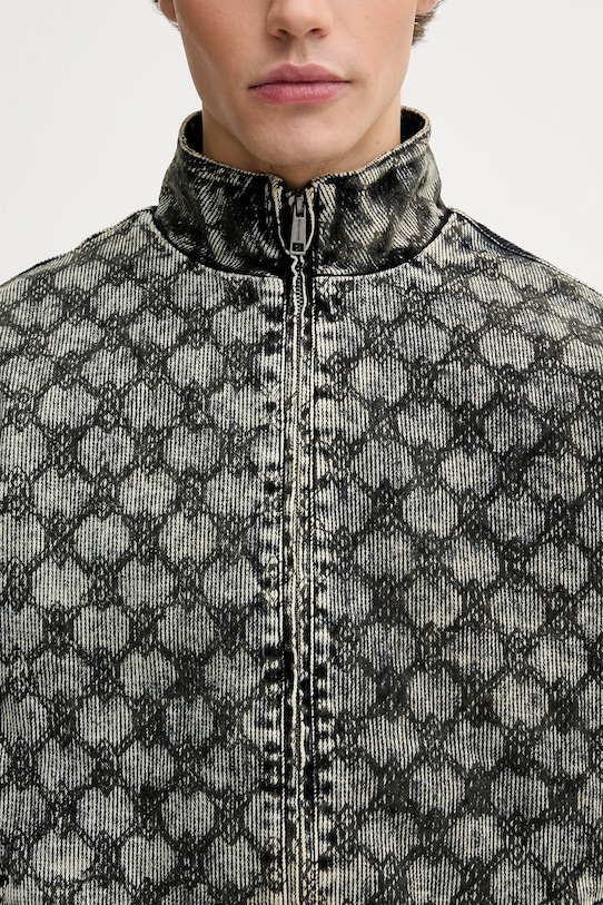 Bunda Daily Paper Velvet Track Jacket modrá 2521142