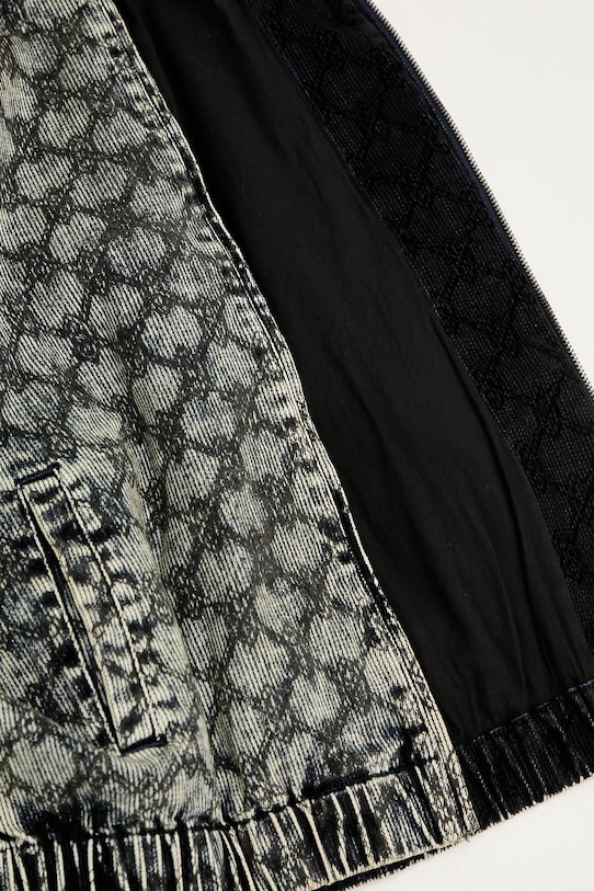 Daily Paper kurtka Velvet Track Jacket 2521142 niebieski