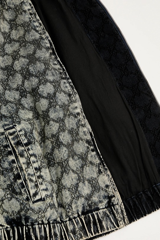 Bunda Daily Paper Velvet Track Jacket 2521142 modrá